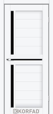Дверне полотно SCALEA SC-04, 800 х 2000, Білий перламутр( скло чорне) 2000000079370 фото