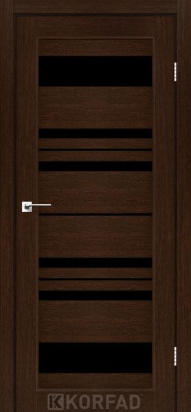 Дверне полотно FLORENCE FL-04, 800 х 2000, Венге(скло чорне) 2000000120447 фото