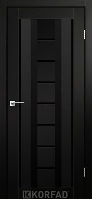 Дверне полотно ALIANO AL-04, 700 х 2000, Super PET чорний, Lacobel чорний 2000000147000 фото