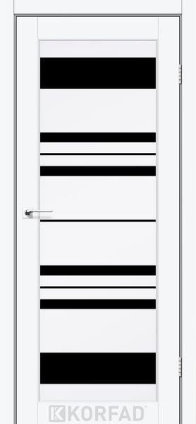 Дверне полотно FLORENCE FL-04, 800 х 2000, Білий перламутр( скло чорне) 2000000131870 фото