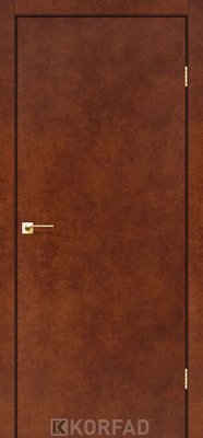 Дверне полотно LOFT PLATO LP-01, 800 х 2000, Сталь кортен, Чорна матова кромка, S/P 2000000156774 фото