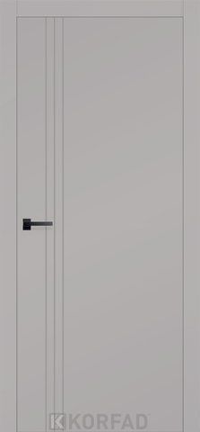 Дверне полотно SALIN 800 х 2000, RAL 7047 Світло Сірий 2000000197623 фото