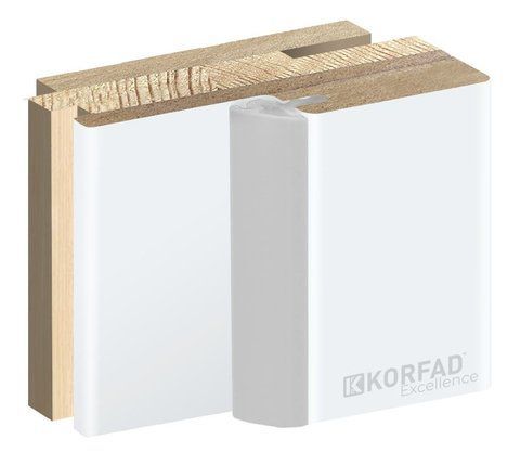 Коробка КОМПЛАНАР 90/45/2070, Біла емаль 2000000185651 фото