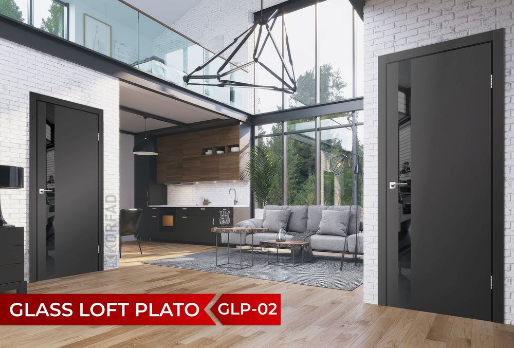 KORFAD GLASS LOFT PLATO GLP-02 in the interior